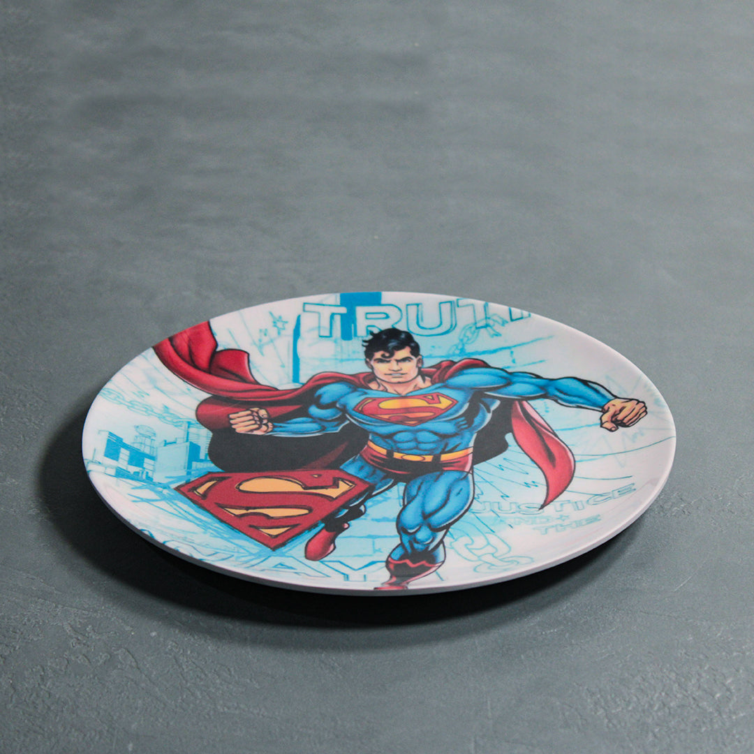 Superman Themed Plate