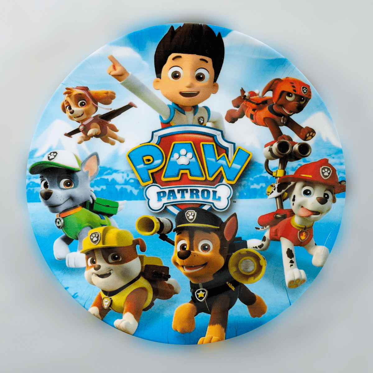 PAW Patrol Character Plate
