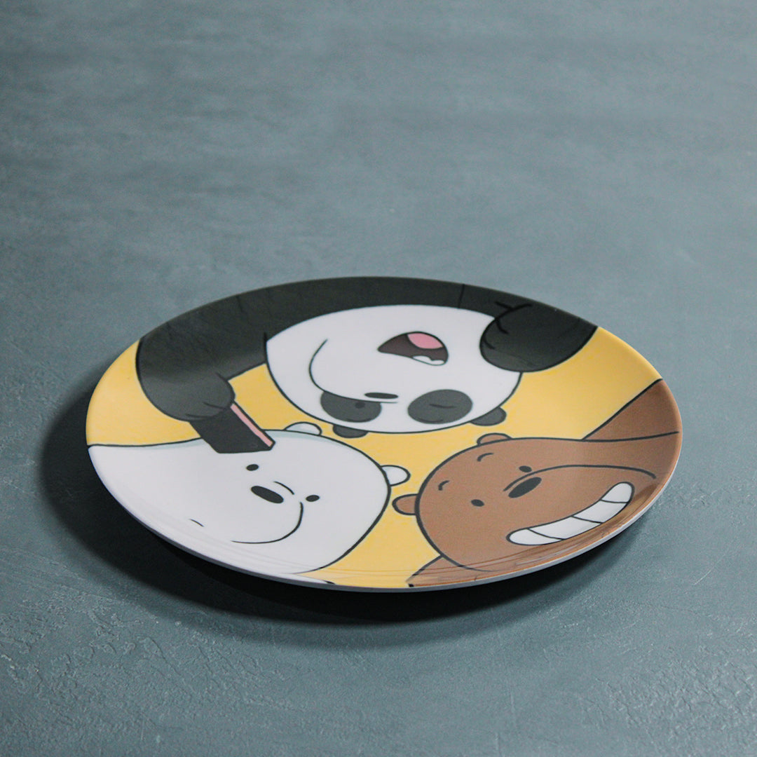 We Bare Bears Plate