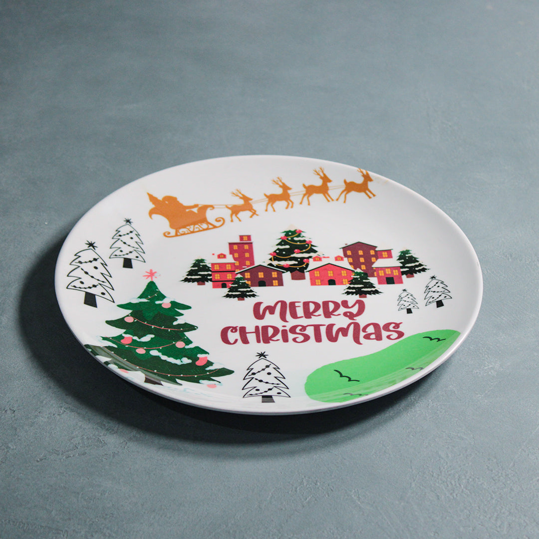 Christmas Sleigh Plate
