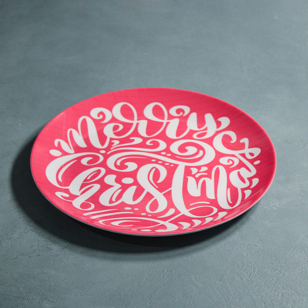 Decorative Christmas Plate