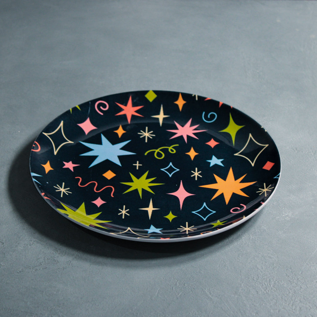 Starburst dinner plates