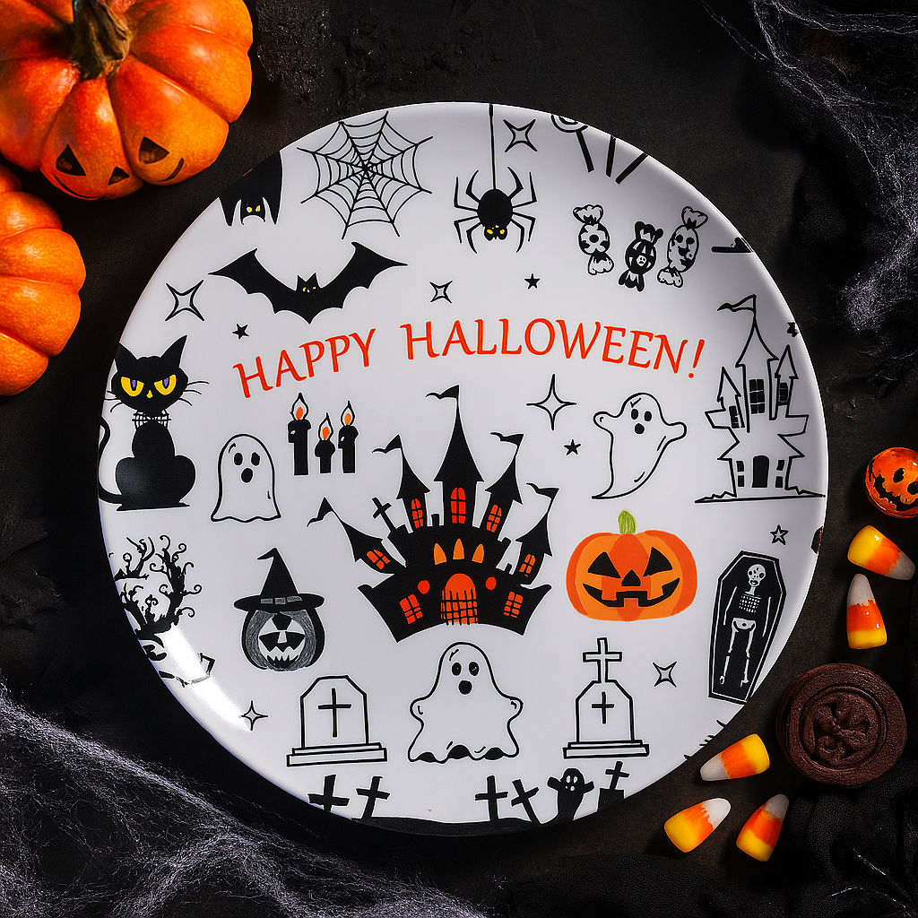 Halloween Decorative Plates