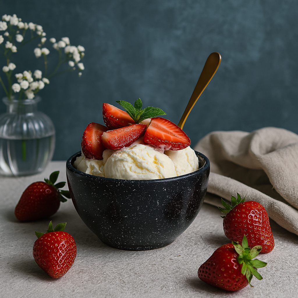 Small rounded serving bowl