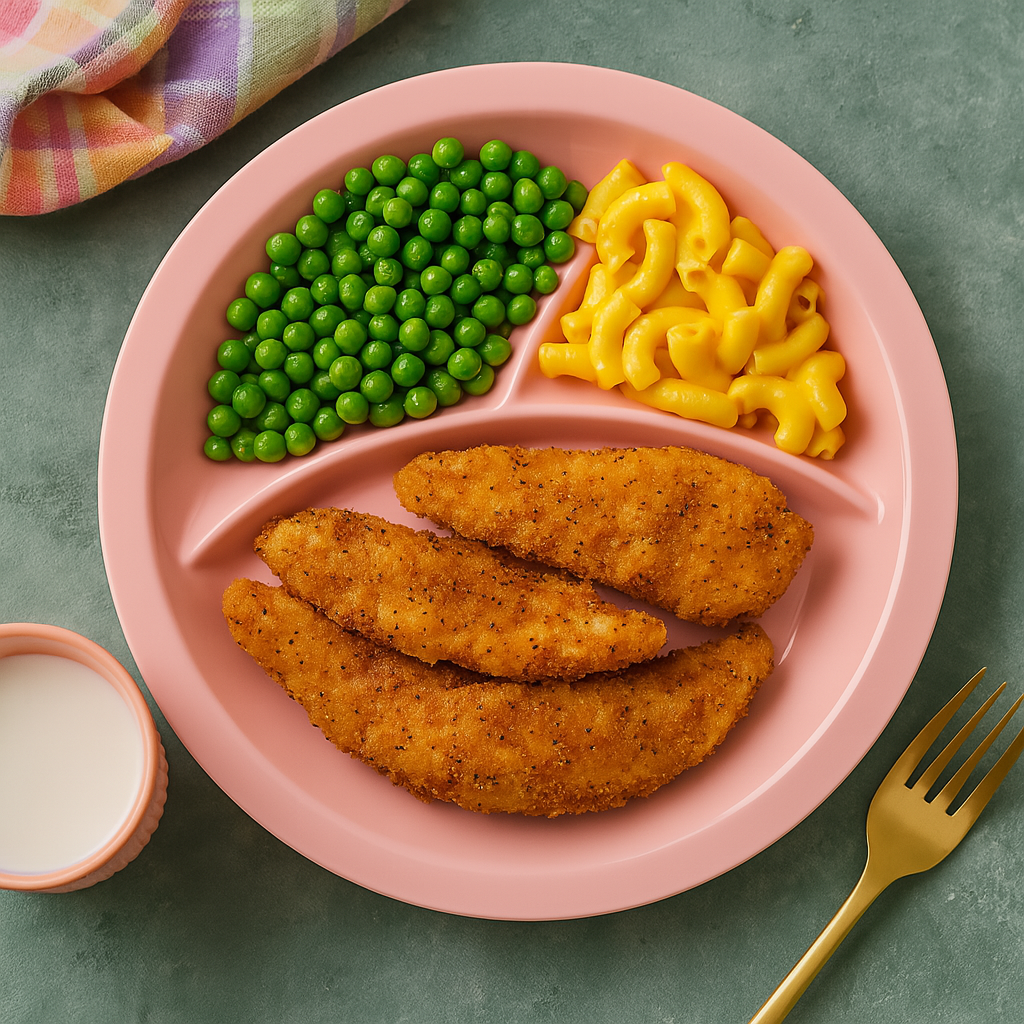 Three – Compartment Circular Plate