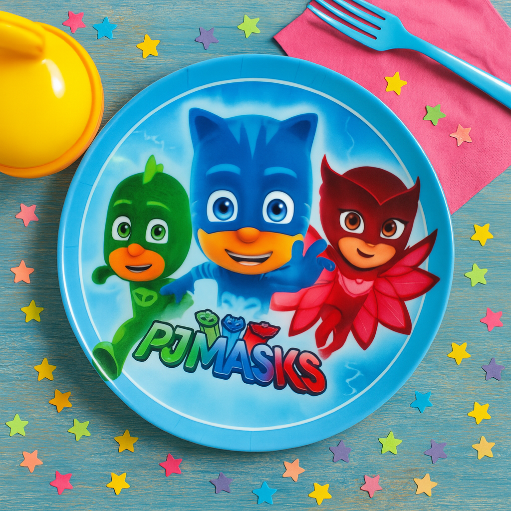 Kids Cartoon Plate