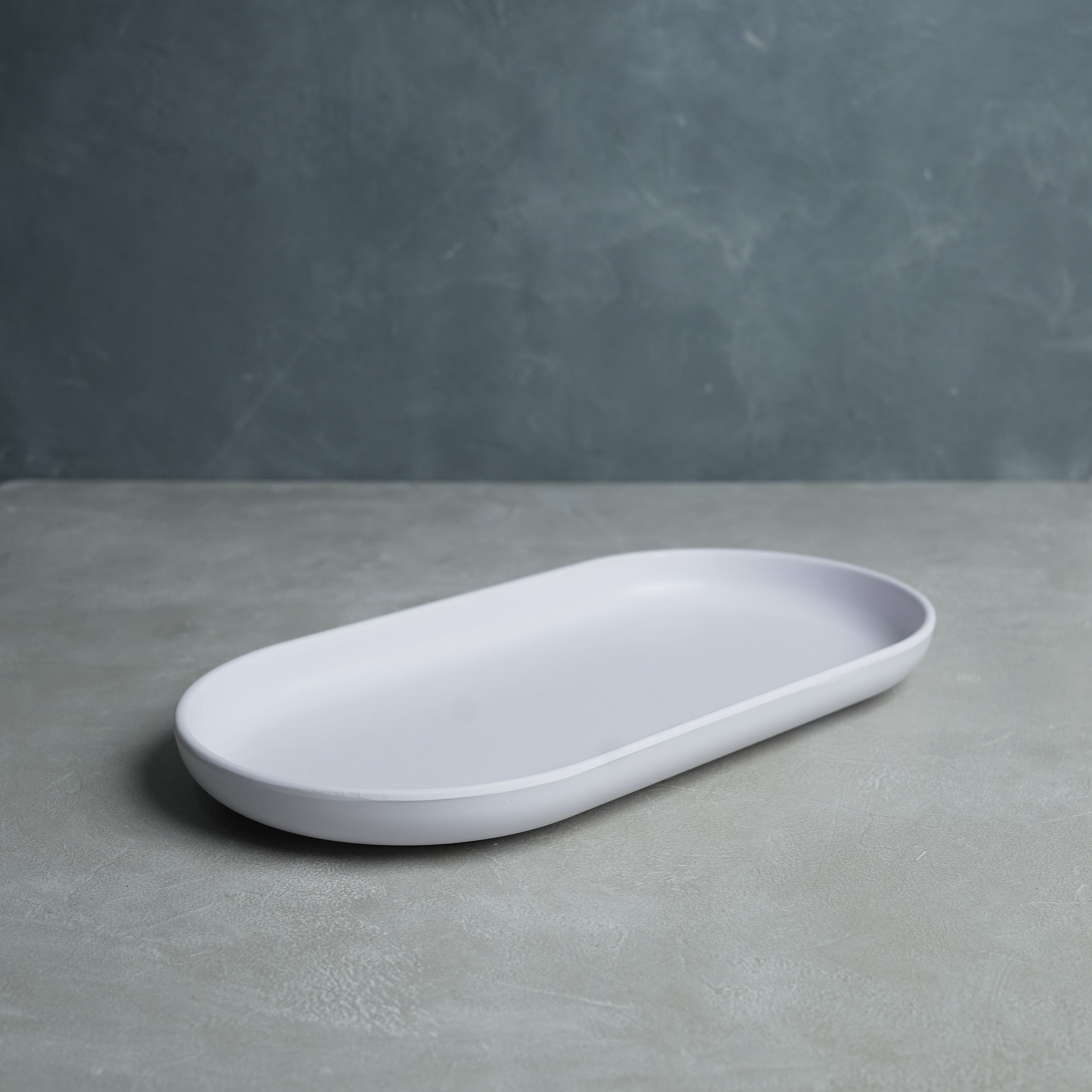Oval appetizer platter