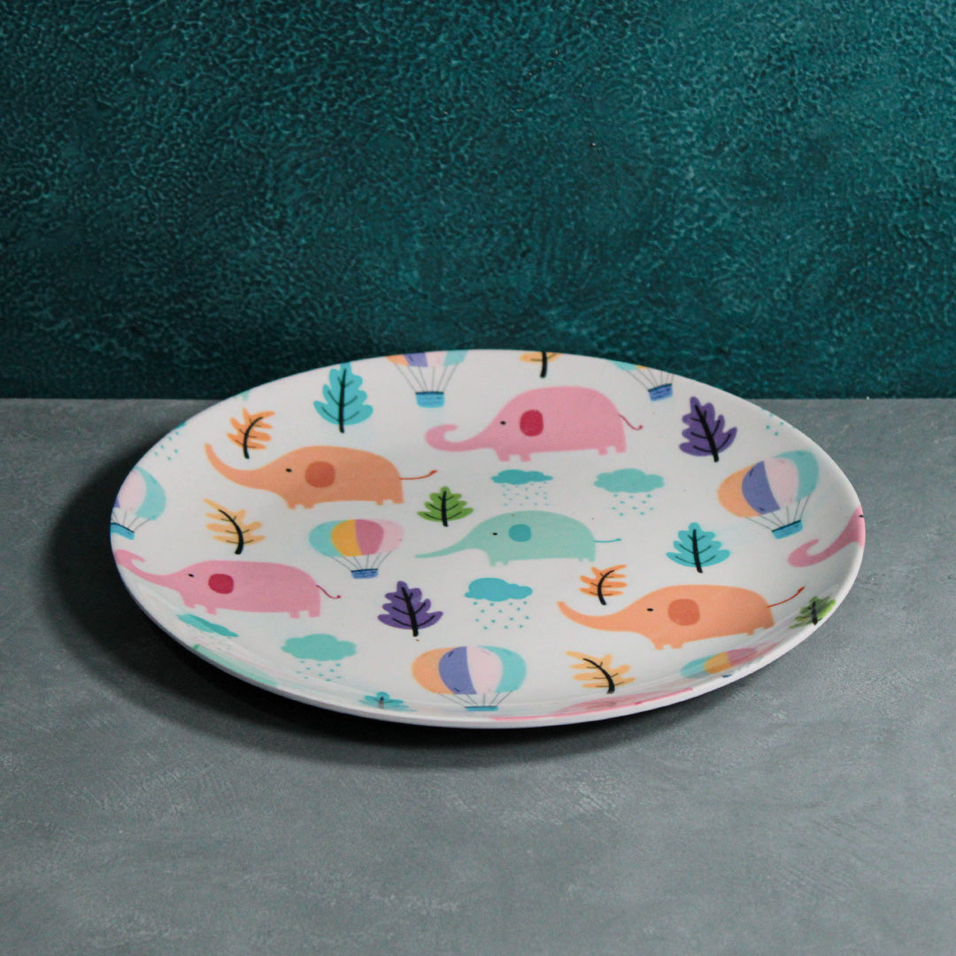 Whimsical Animal Balloon Plate