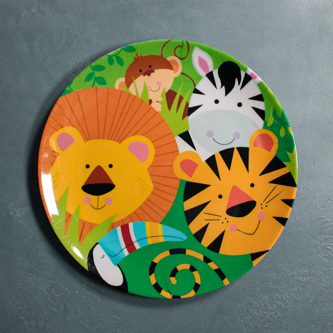 Jungle Animal Kids Plate