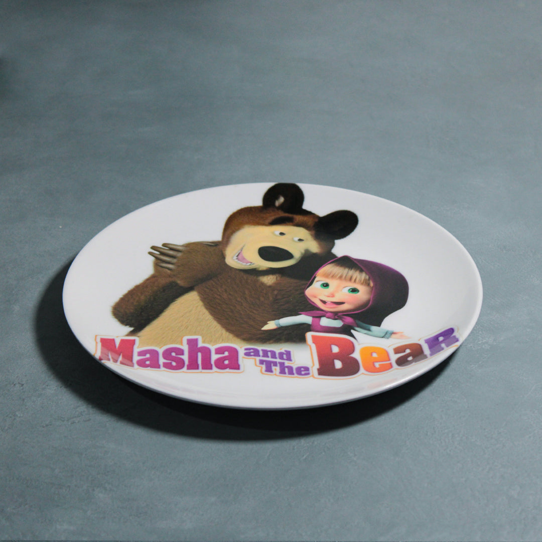 Masha and the Bear Plate