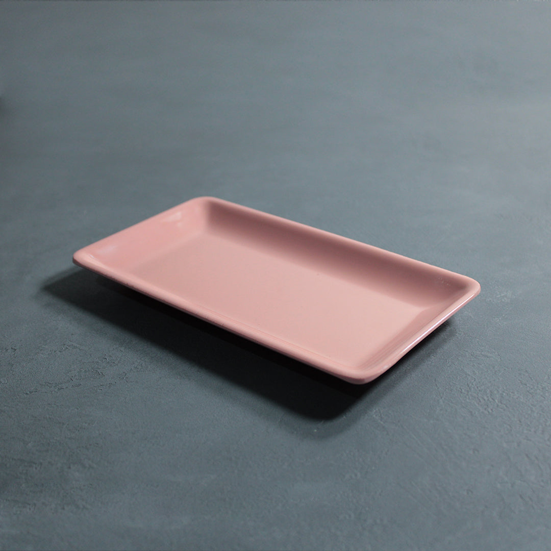Rectangular dessert plate