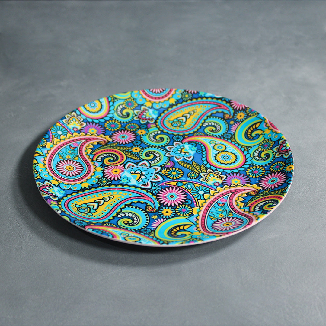 Paisley Floral Plate