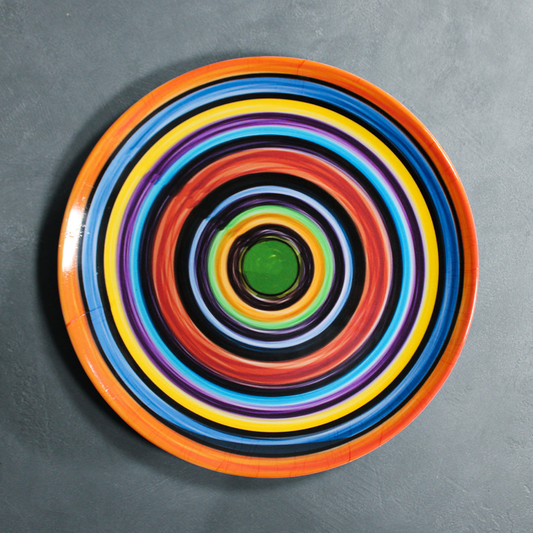 Concentric ring plate