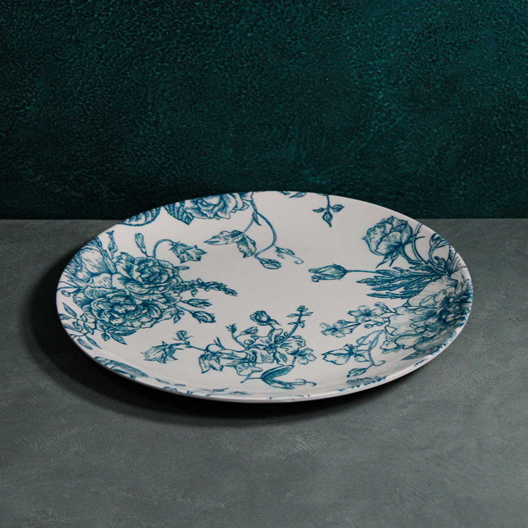 Botanical Toile Plate