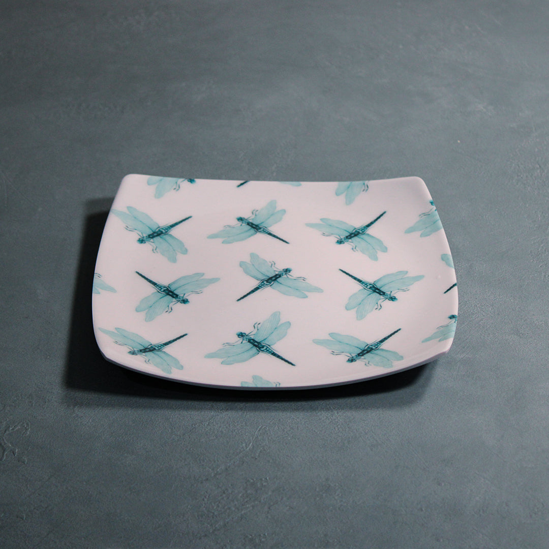 Square Dragonfly Serving Plate
