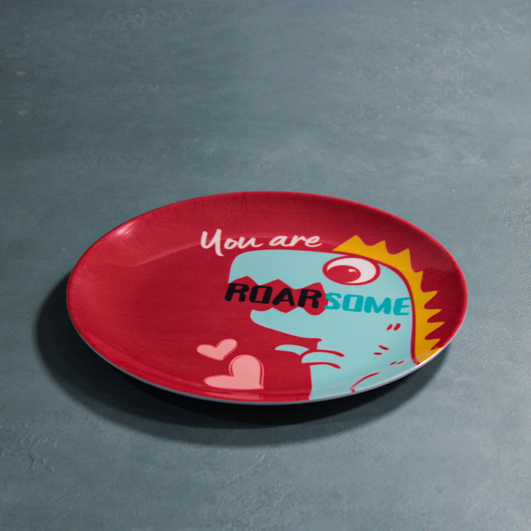 Dinosaur Pun Plate