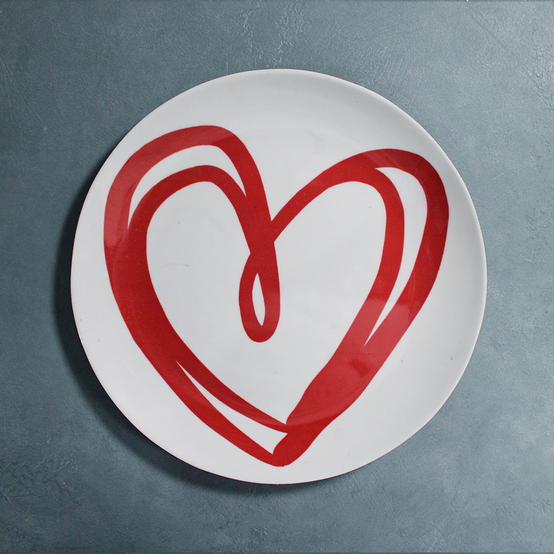 Heart – shaped Decor Plate