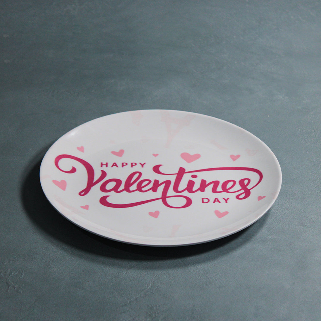 Valentine Eiffel Plate